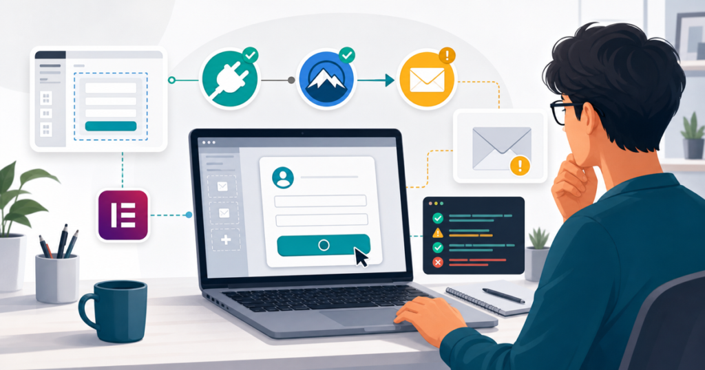 ElementorでContact Form 7が動かない──連携で詰まりやすいポイントと確認順